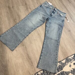 NWT High Rise Cropped Boot Raw Hem Jeans "The Callie" by Joe’s Jeans